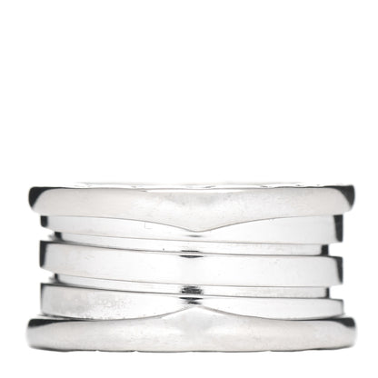 Bulgari 18K White Gold B.Zero1 Four-Band Ring 51 5.75 1 of 6