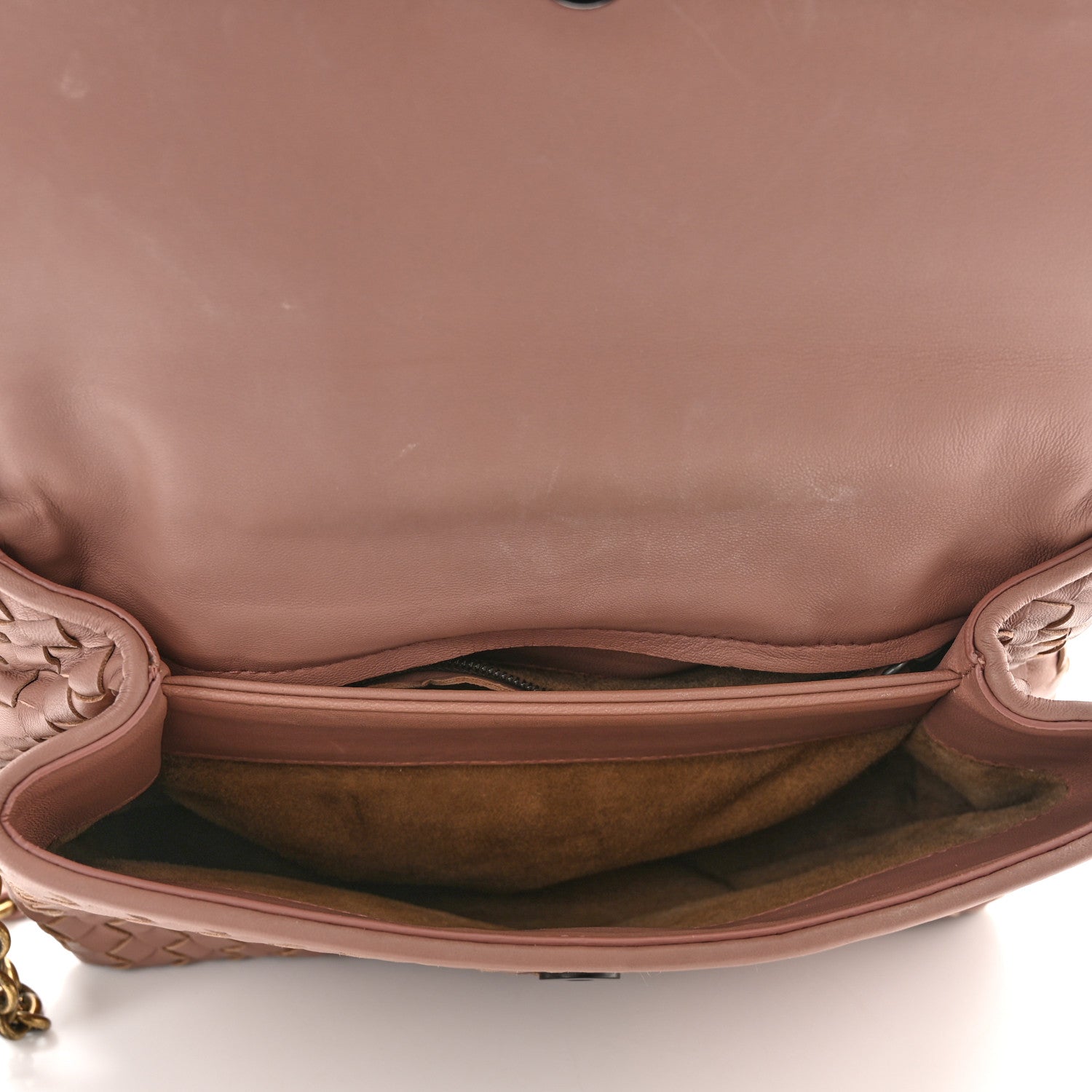 Bottega Veneta Nappa Intrecciato Small Olimpia Shoulder Bag Deco Rose 5 of 12