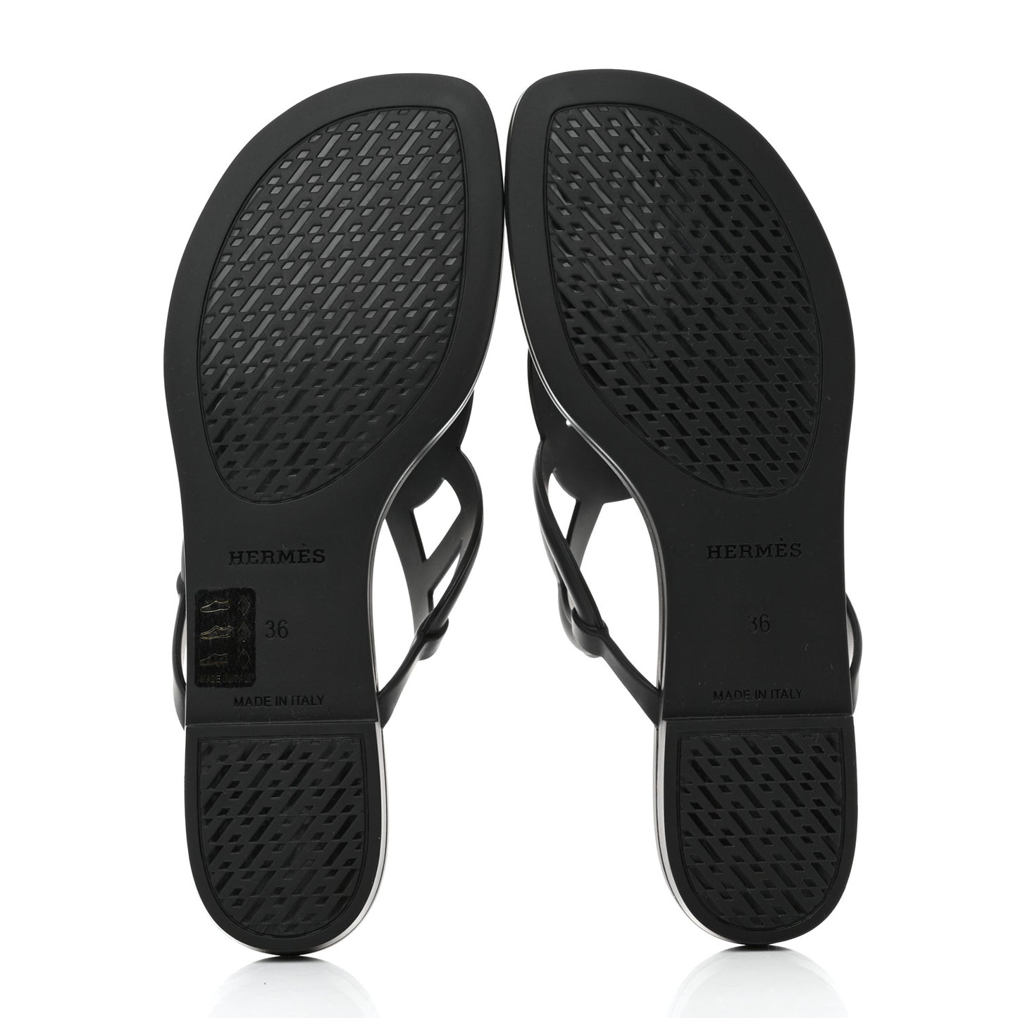 Rubber Womens Egerie Sandals 36 Black