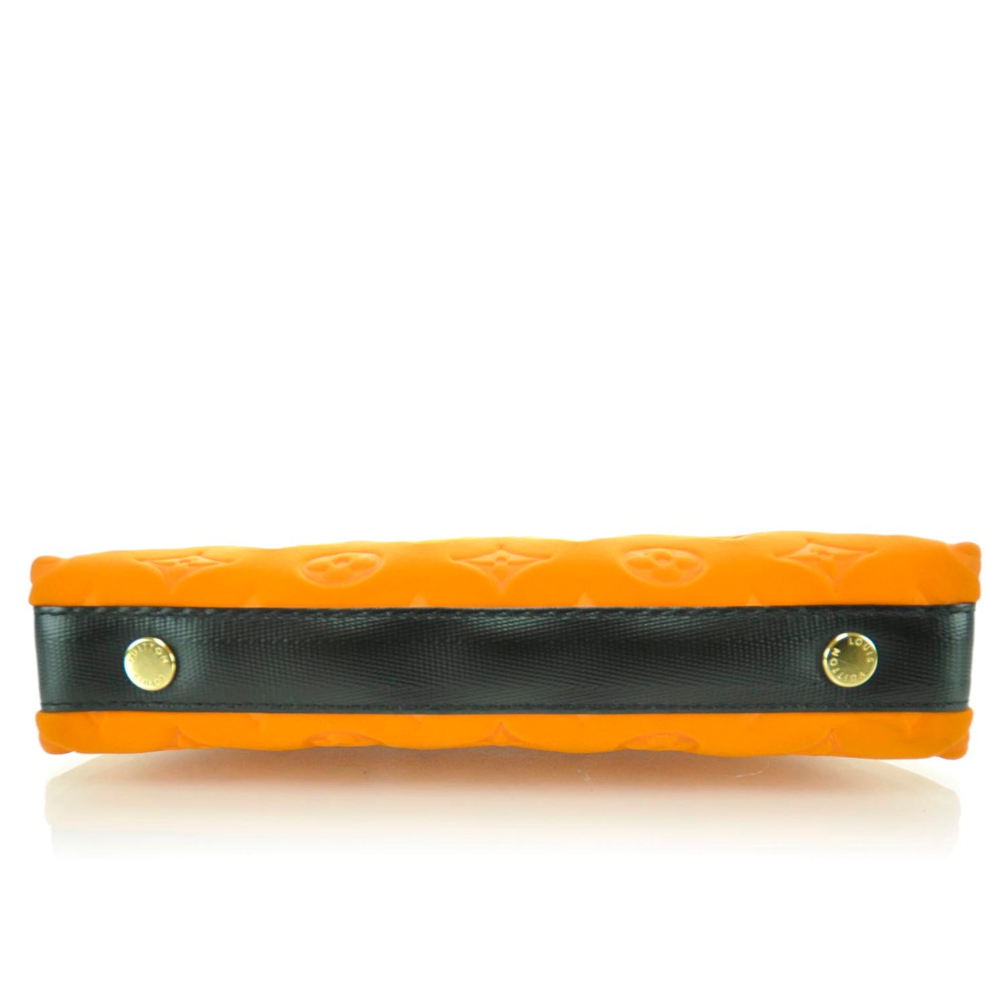 Monogram Scuba Clutch Pochette Orange