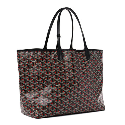Goyard Goyardine Saint Louis Claire Voie PM Black Red 3 of 7