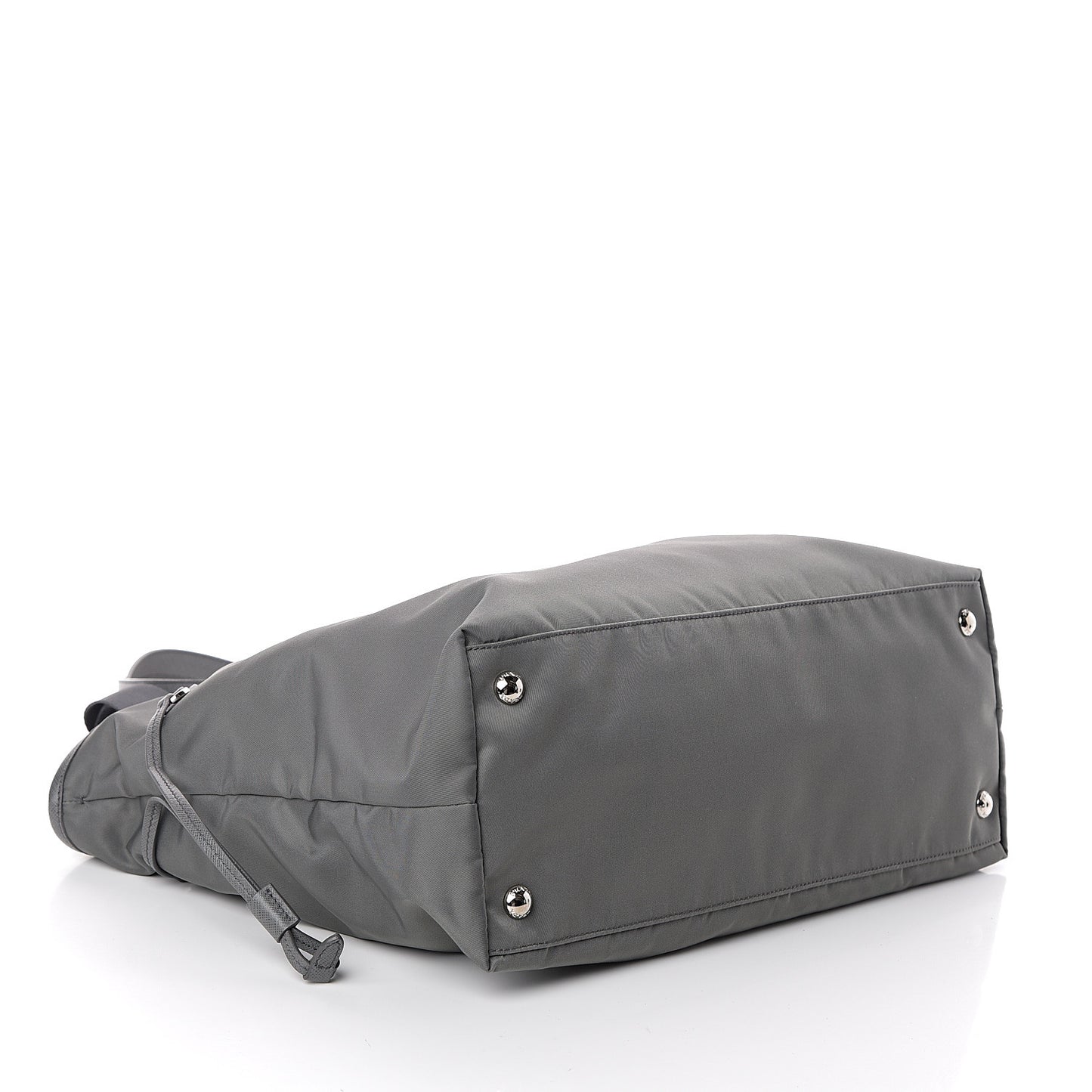Tessuto Nylon Saffiano Tote Ardesia