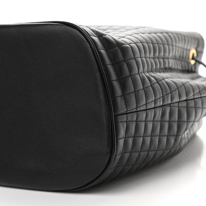 Celine Calfskin Quilted Small C Backpack Black 9 of 9