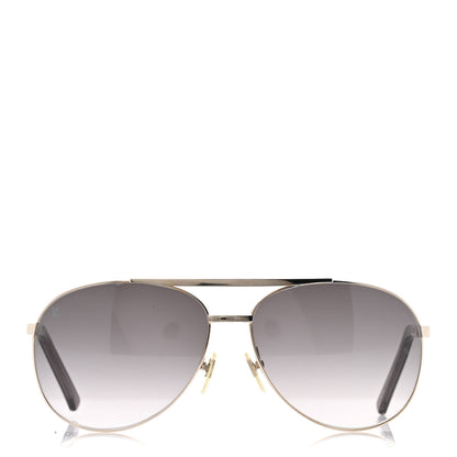 Louis Vuitton Metal Attitude Pilote Sunglasses Z0340U Azur 2 of 7