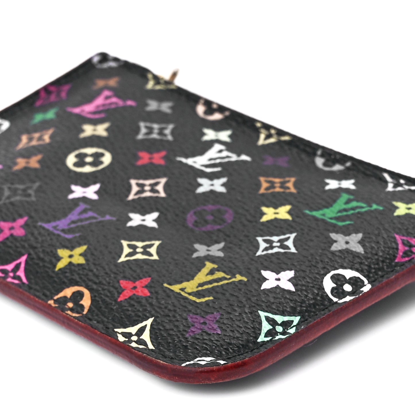 Monogram Multicolor Key Pouch Black Grenade