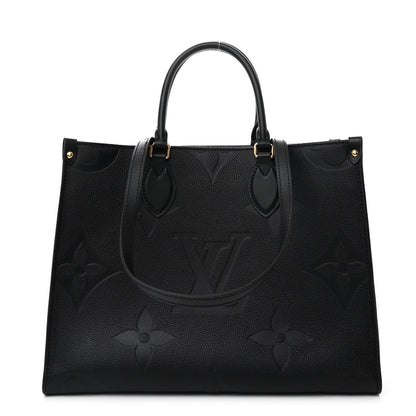 Louis Vuitton Empreinte Monogram Giant OnTheGo MM Black 1 of 9