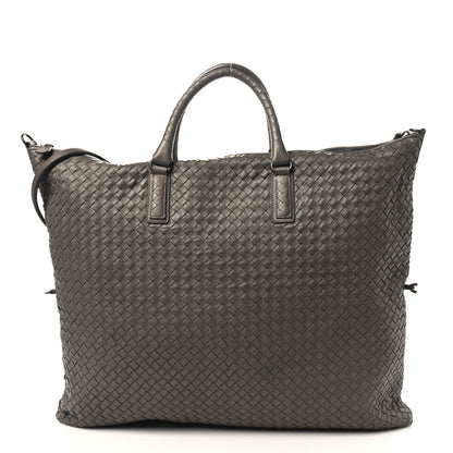 Bottega Veneta Nappa Intrecciato Maxi Convertible Tote Steel 1 of 9