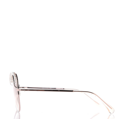 Chanel Pearl Sunglasses 4246-H Pink Gold 2 of 7