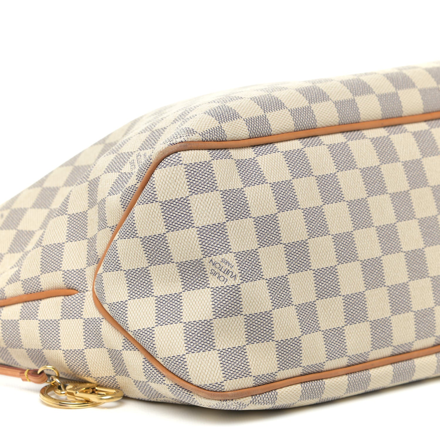 Louis Vuitton Damier Azur Delightful MM Rose Ballerine 8 of 14