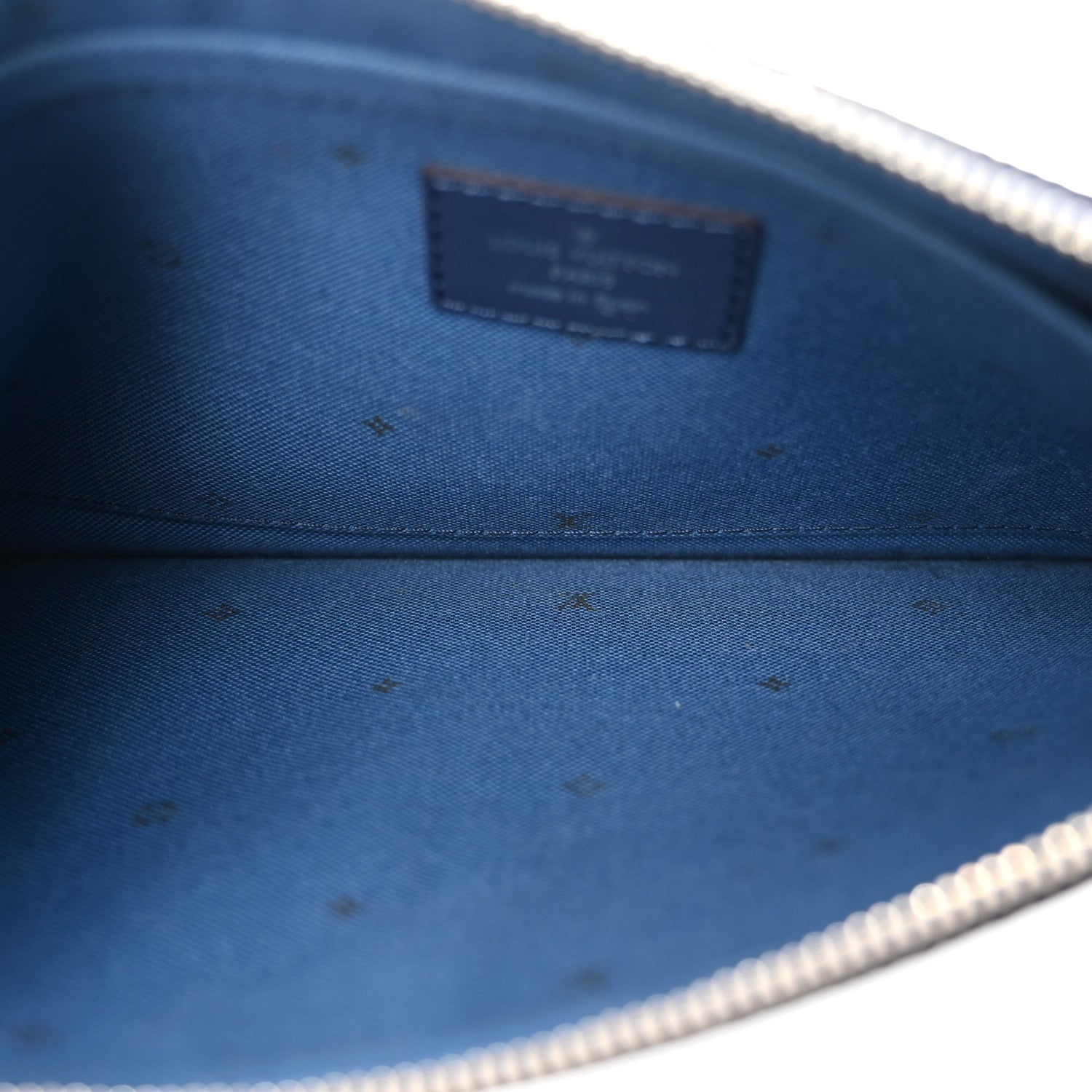 Louis Vuitton Monogram Escale Neverfull MM GM Pochette Blue 5 of 7
