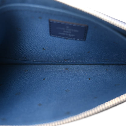 Louis Vuitton Monogram Escale Neverfull MM GM Pochette Blue 5 of 7