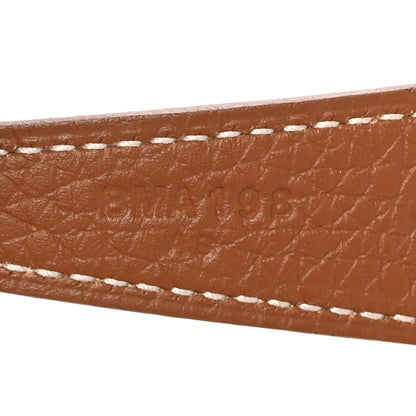 Hermes Taurillon Clemence Lindy 26 Gold 7 of 11