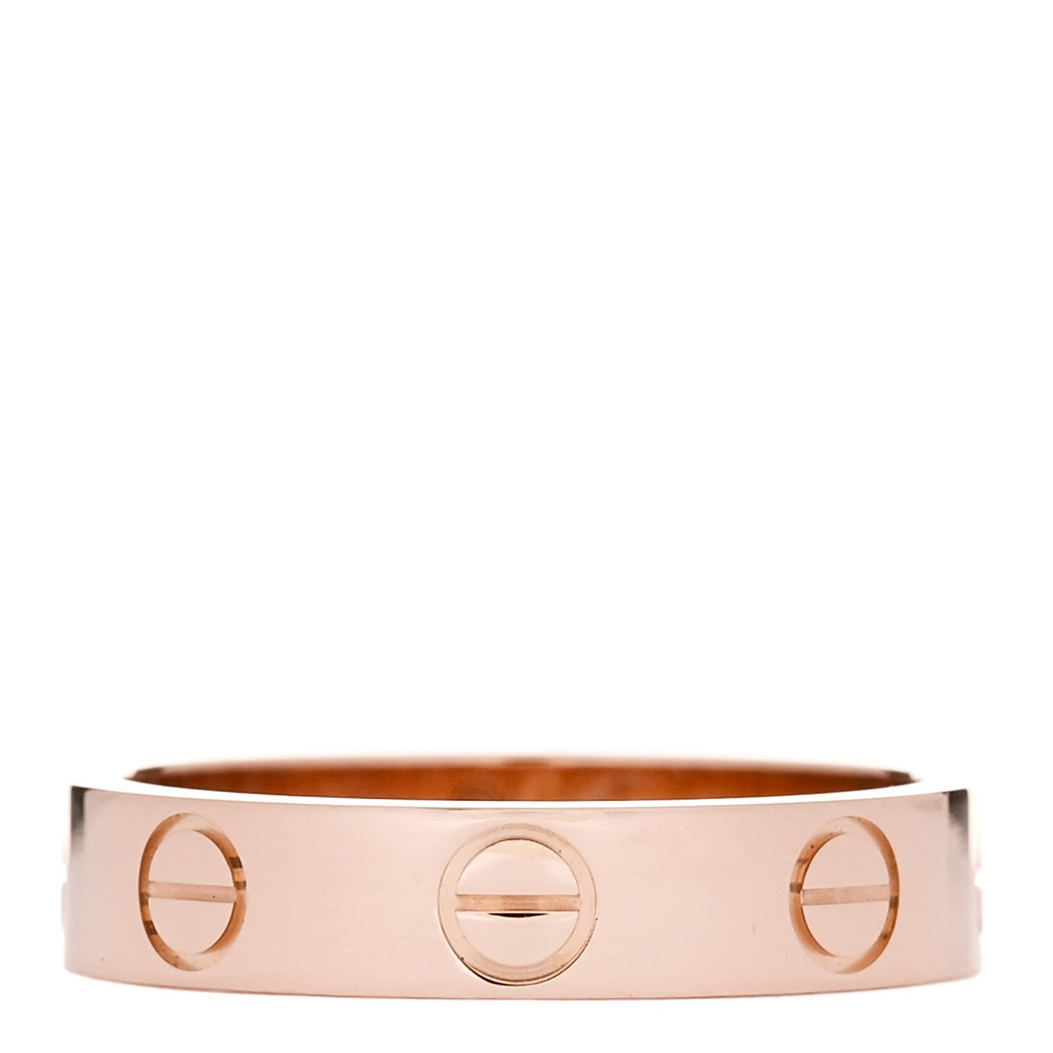 Cartier 18K Pink Gold 3.5mm LOVE Wedding Band Ring 47 4 1 of 4