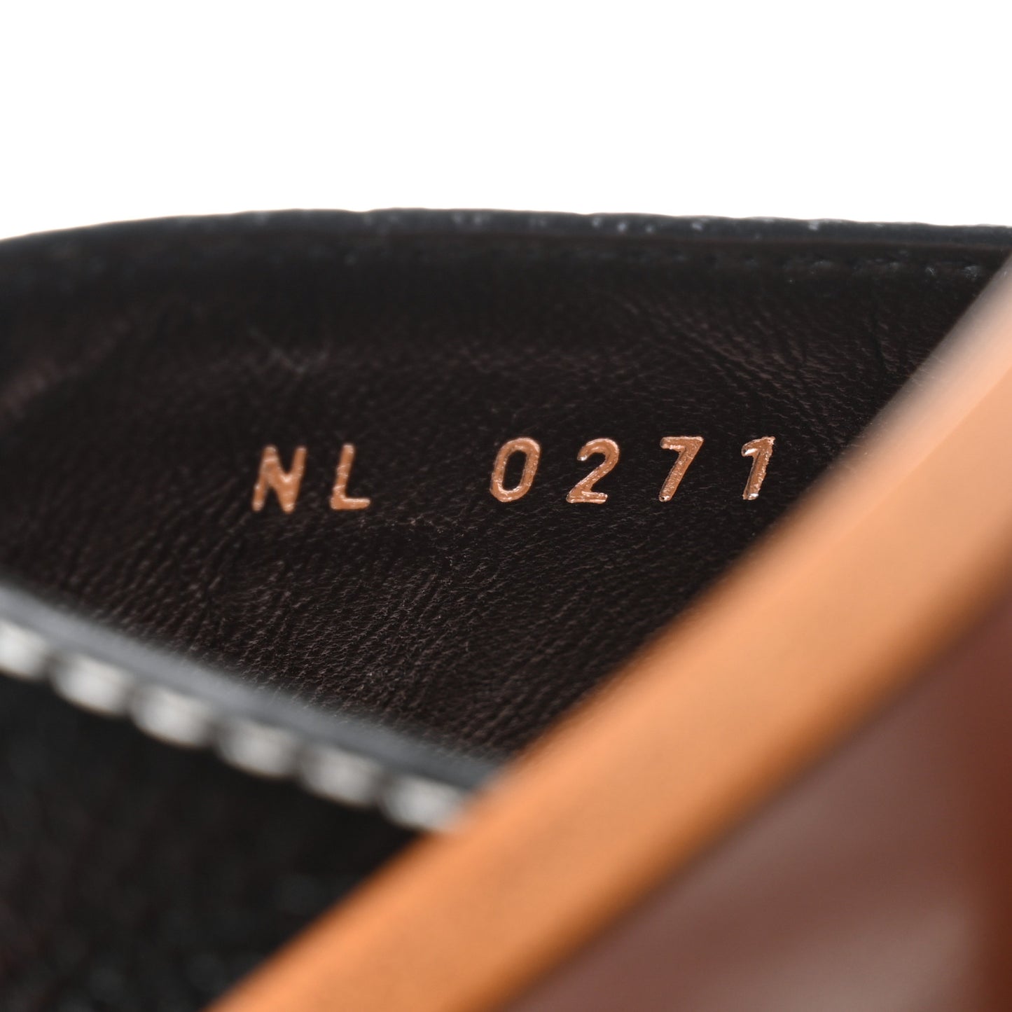 Calfskin Lock It Flat Mule 37.5 Black