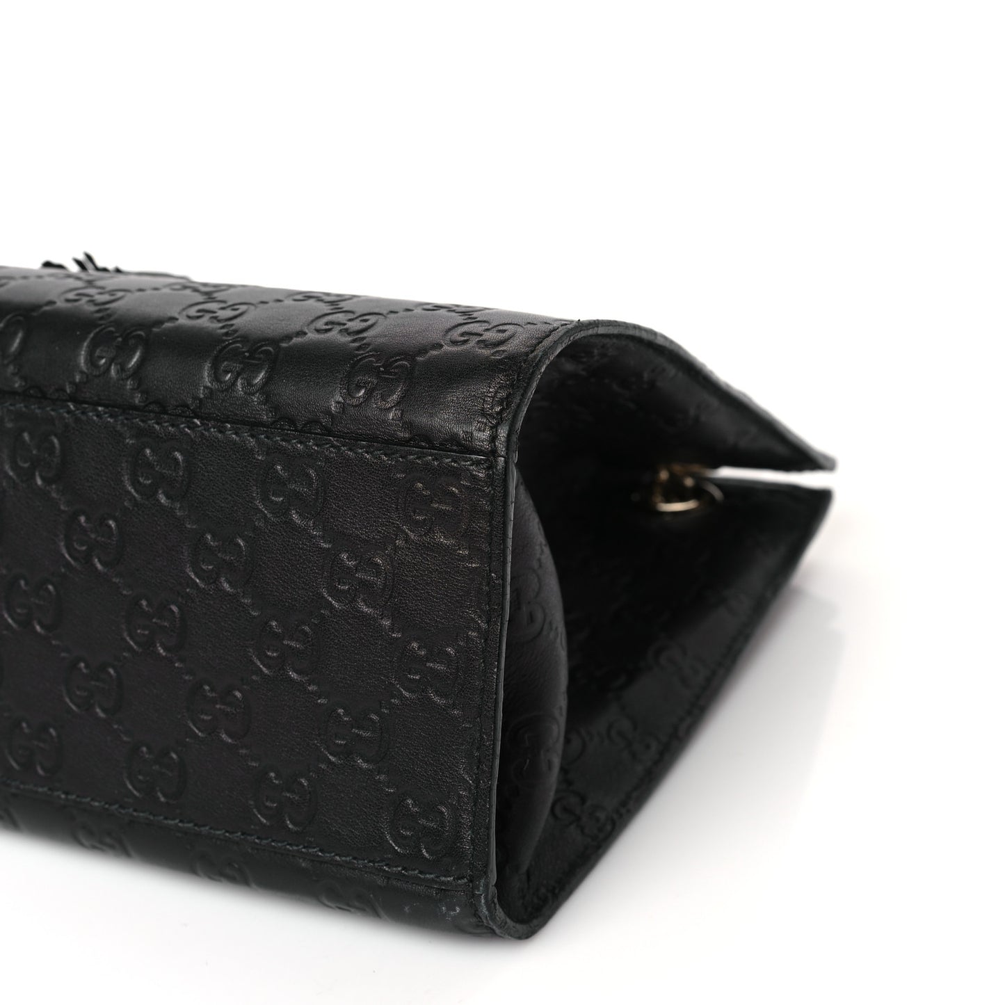 Guccissima Large Emily Chain Shoulder Bag Black