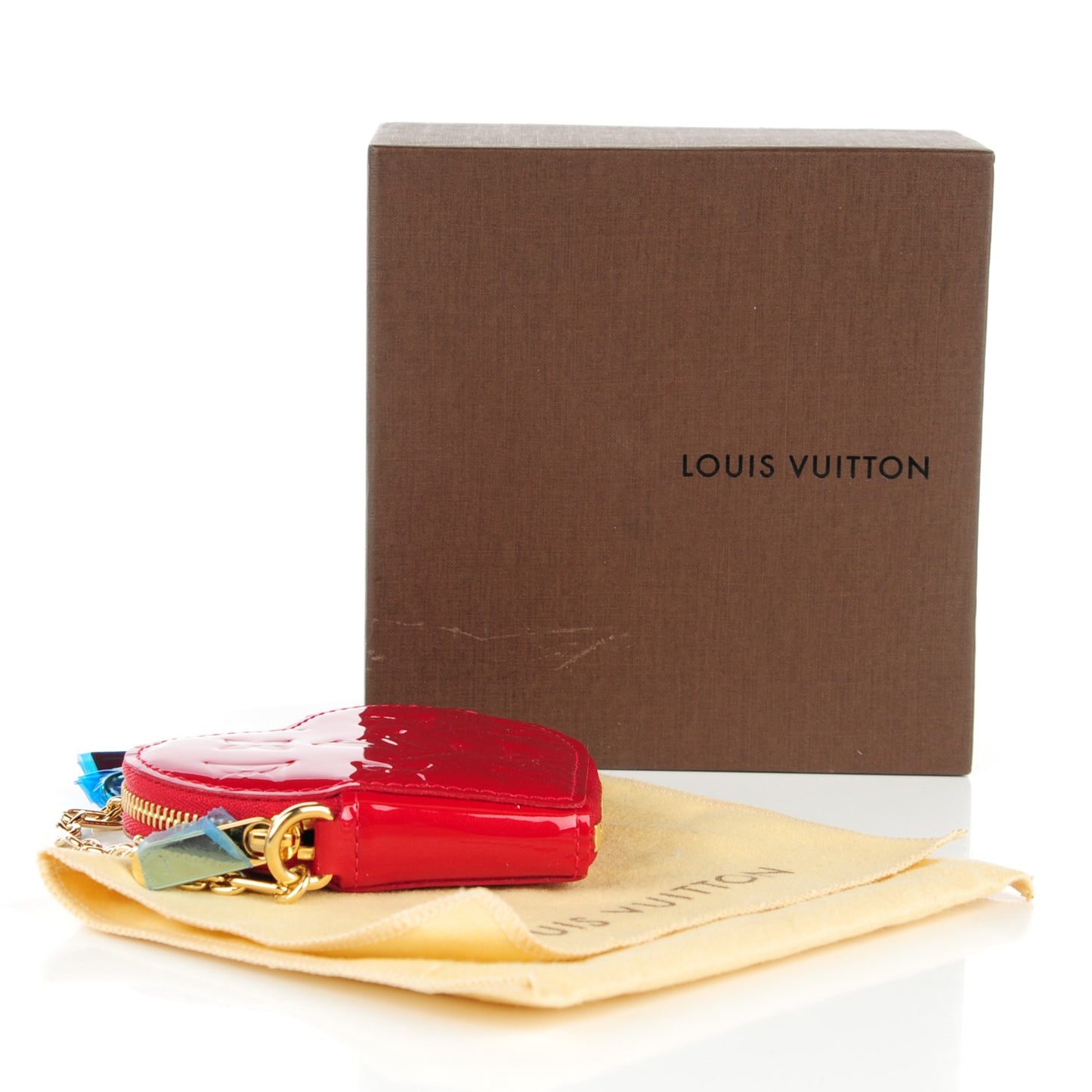 Vernis Coeur Heart Coin Purse Pomme D'Amour