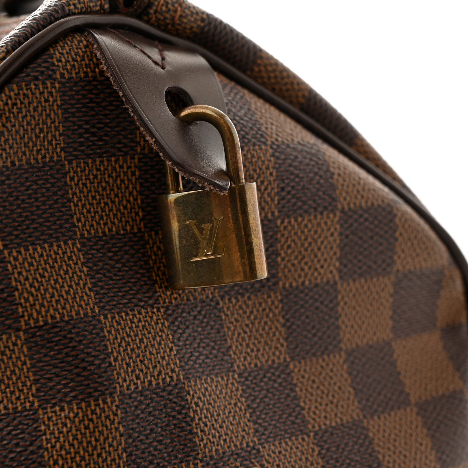 Louis Vuitton Damier Ebene Speedy 30 11 of 13