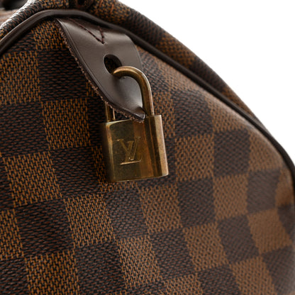 Louis Vuitton Damier Ebene Speedy 30 11 of 13