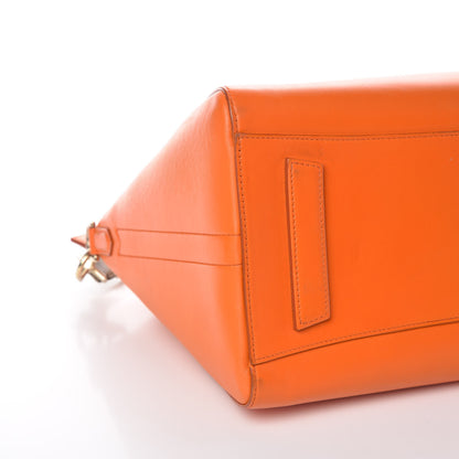 Givenchy Smooth Calfskin Medium Bi-Color Antigona Orange Beige 9 of 15