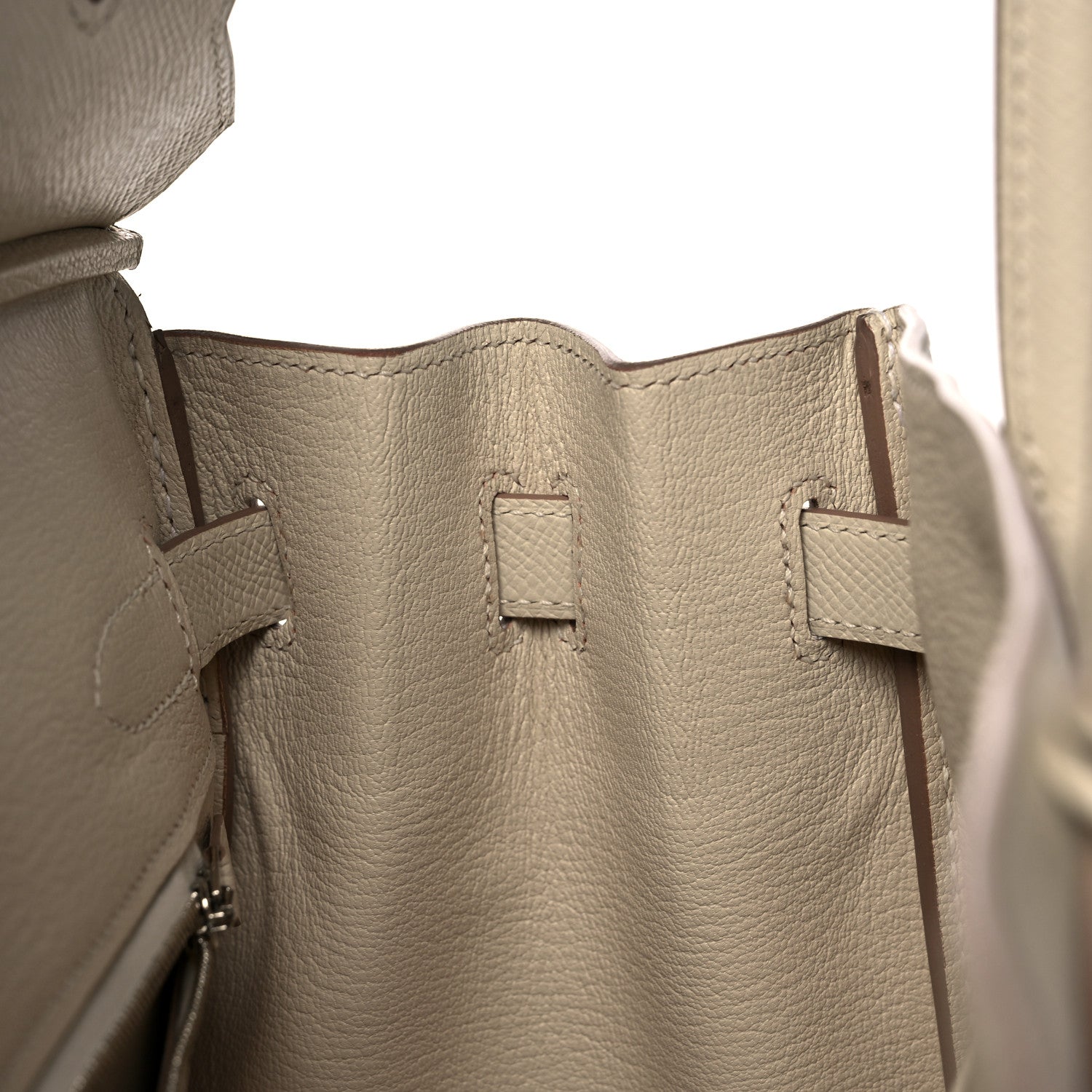 Hermes Epsom Birkin 30 Craie 16 of 35
