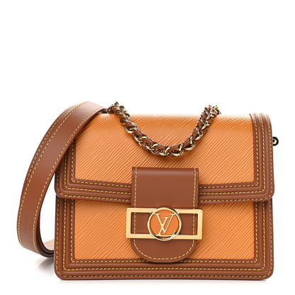 Louis Vuitton Epi Dauphine Mini Mandarin Brown 1 of 8