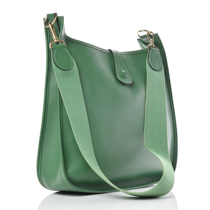 Hermes Courchevel Evelyne GM Vert Bengale 3 of 12