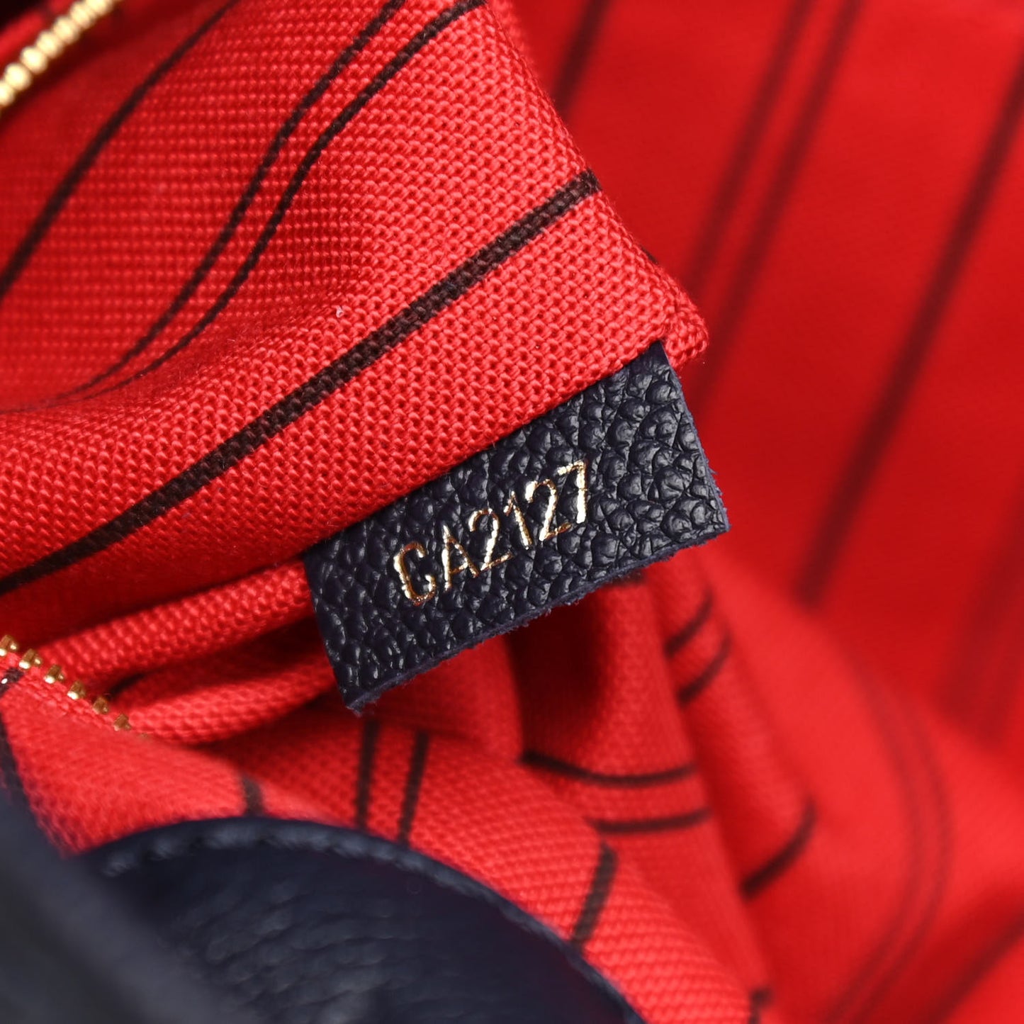Empreinte Artsy MM Marine Rouge