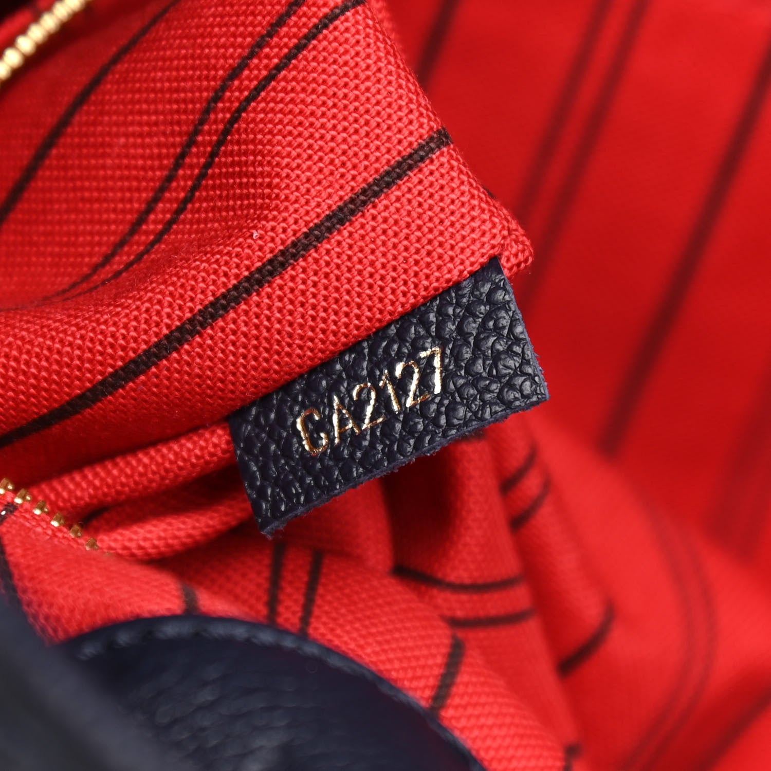 Louis Vuitton Empreinte Artsy MM Marine Rouge 7 of 10