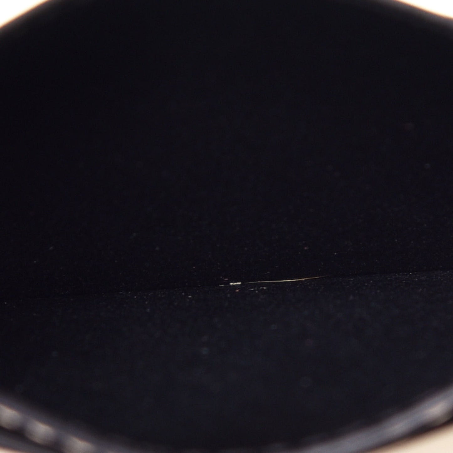 Metallic Calfskin Card Holder Gold