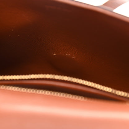 Celine Calfskin Crocodile Embossed Medium Tassel Bag Tan 12 of 13
