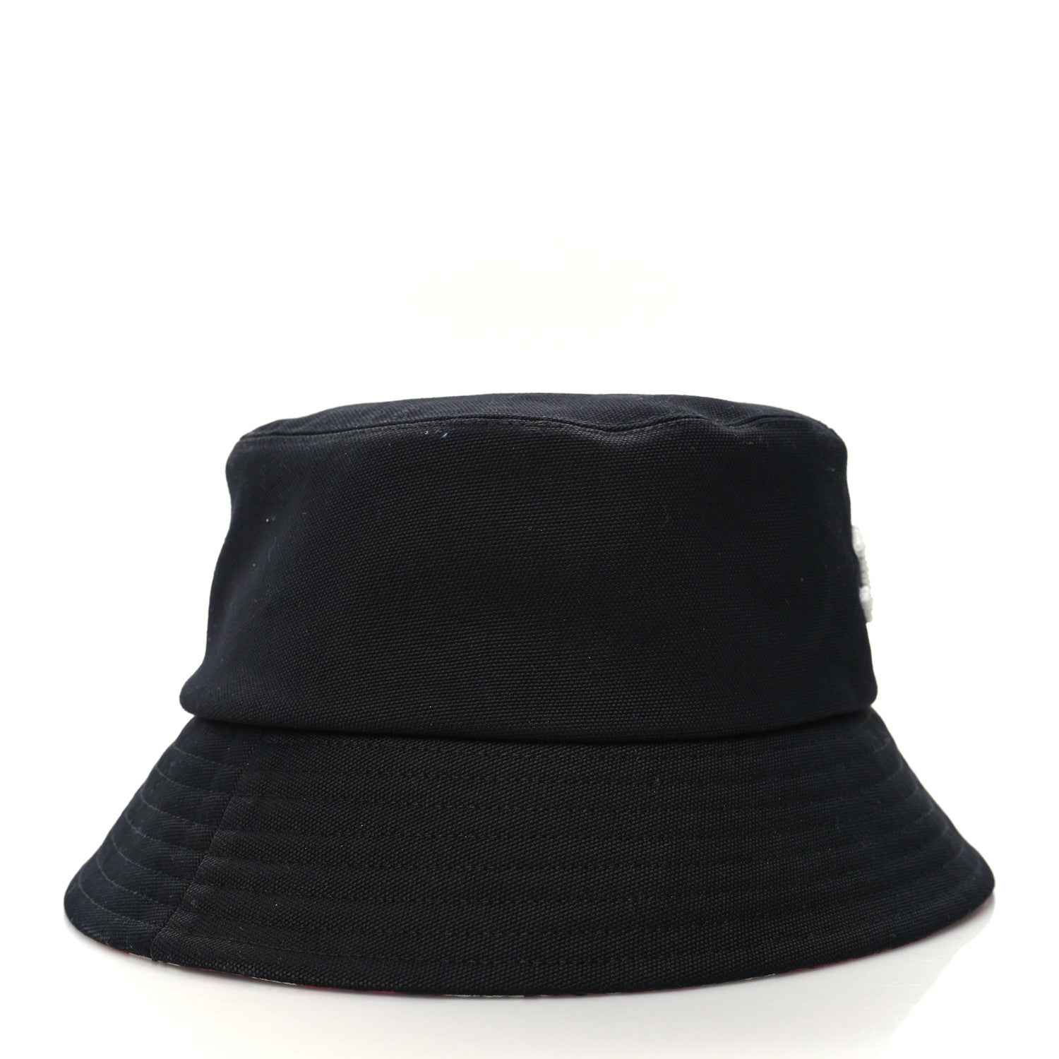 Chanel Cotton Pearl CC Bucket Hat M Black 3 of 7