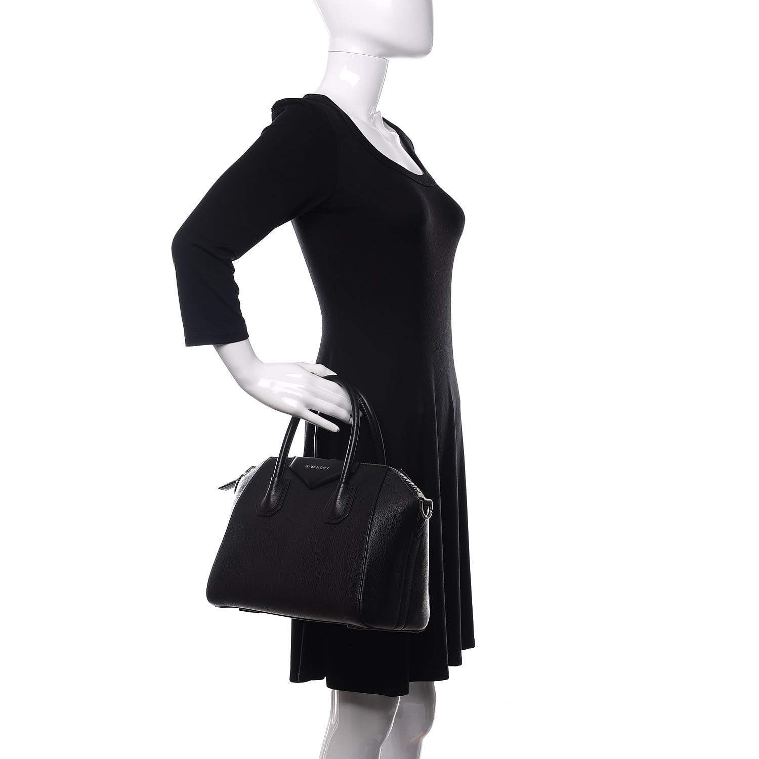 Givenchy Sugar Goatskin Small Antigona Black 3 of 11