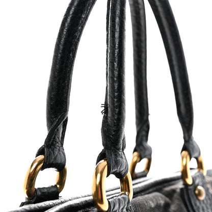 Louis Vuitton Denim Neo Cabby GM Black 12 of 14