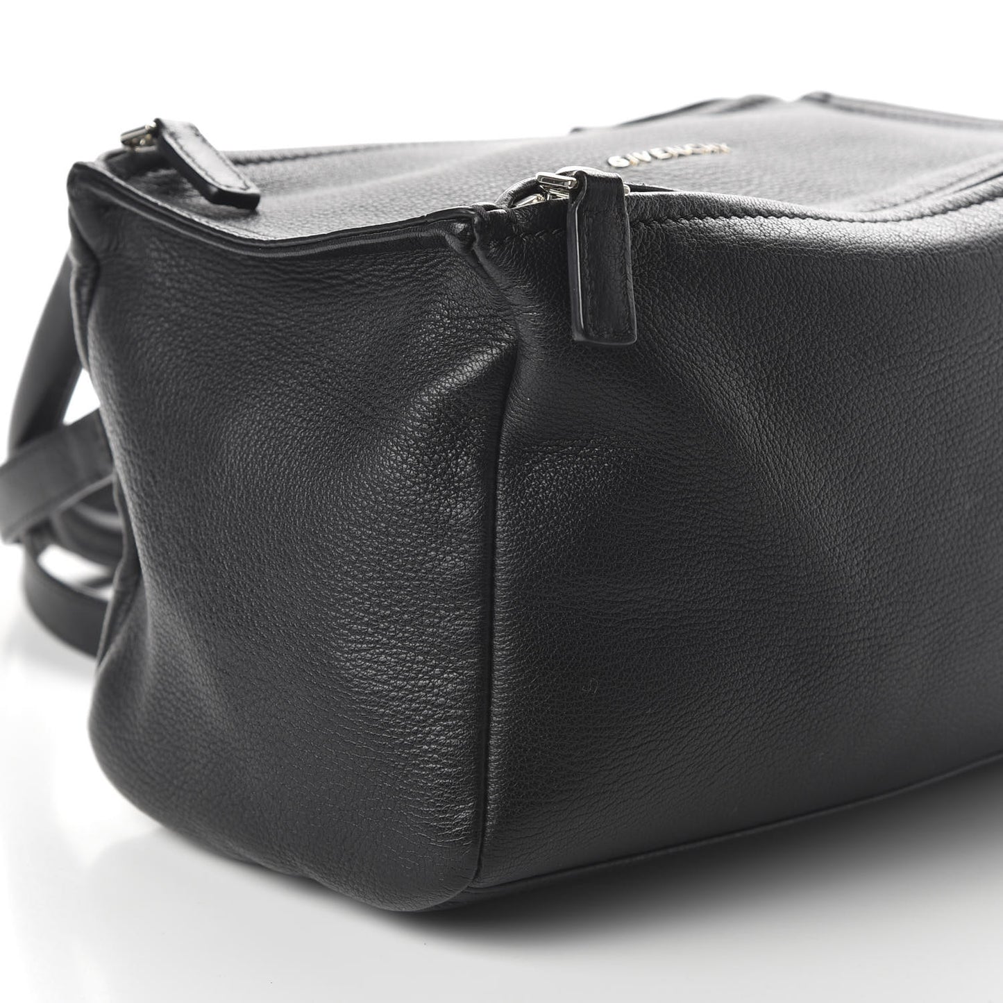 Sugar Goatskin Small Pandora Black