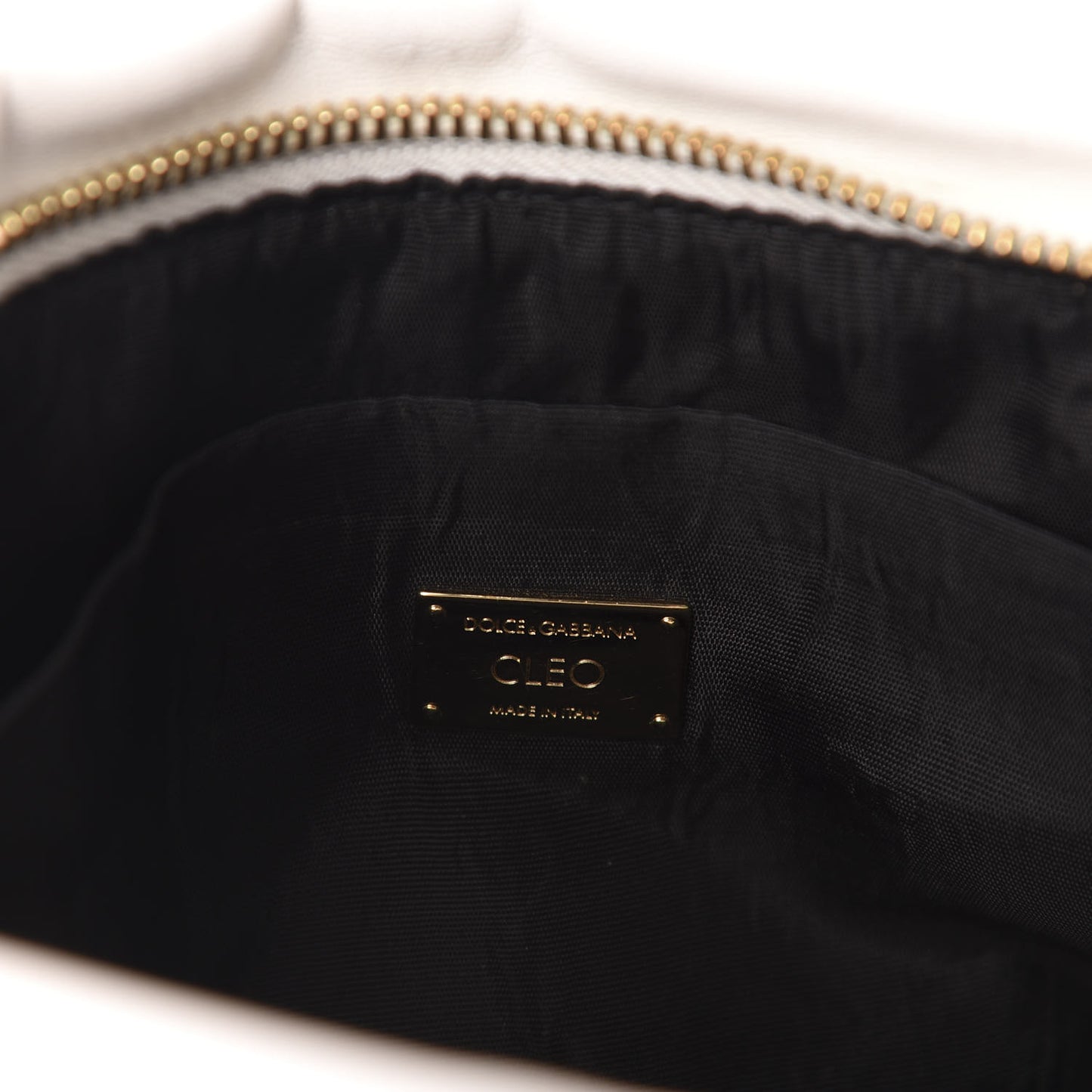 Calfskin All I Need is Love and Wifi Shoulder Bag White Multicolor