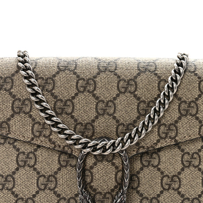 Gucci GG Supreme Monogram Mini Dionysus Chain Wallet Beige Taupe 8 of 10