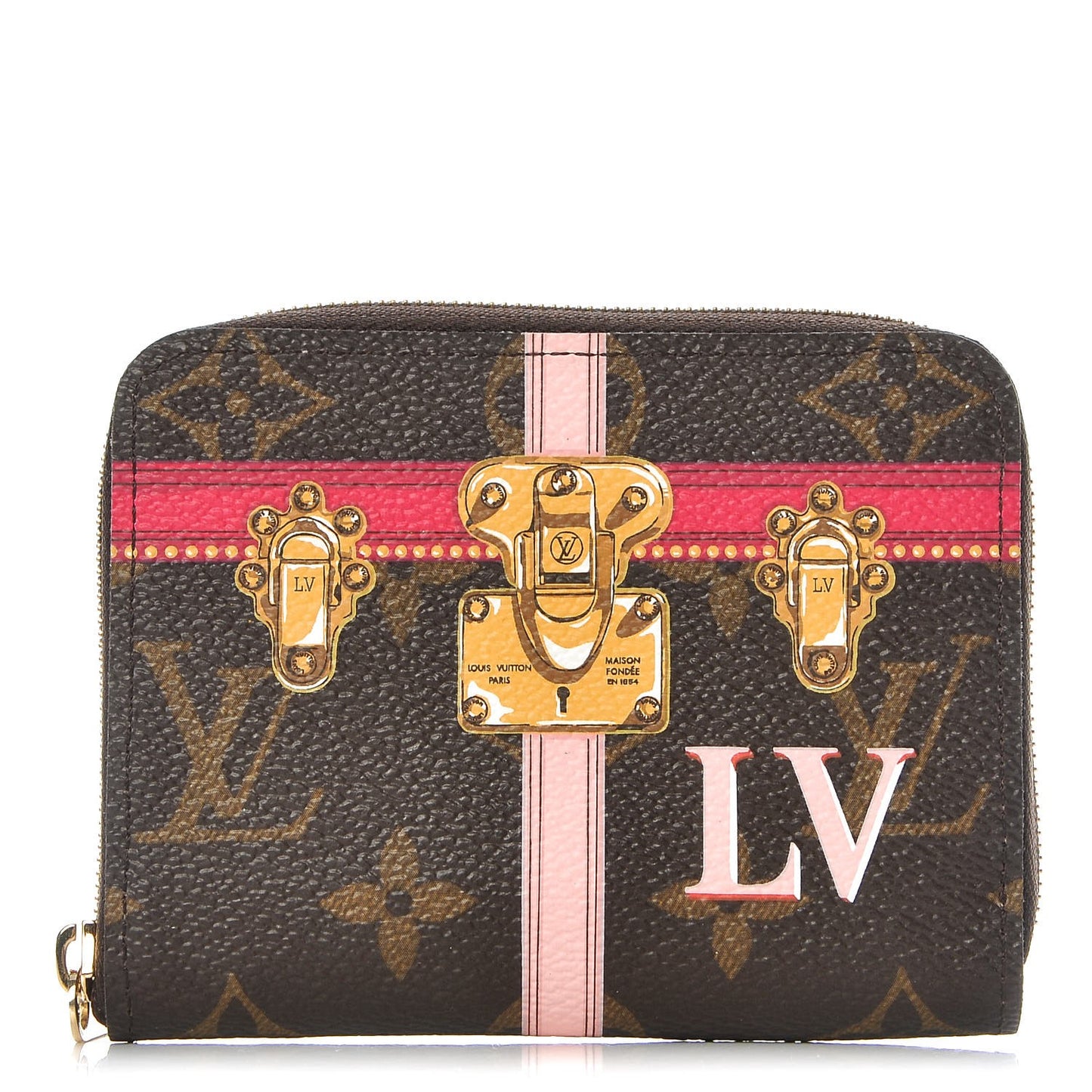 Monogram Summer Trunks Zippy Coin Purse