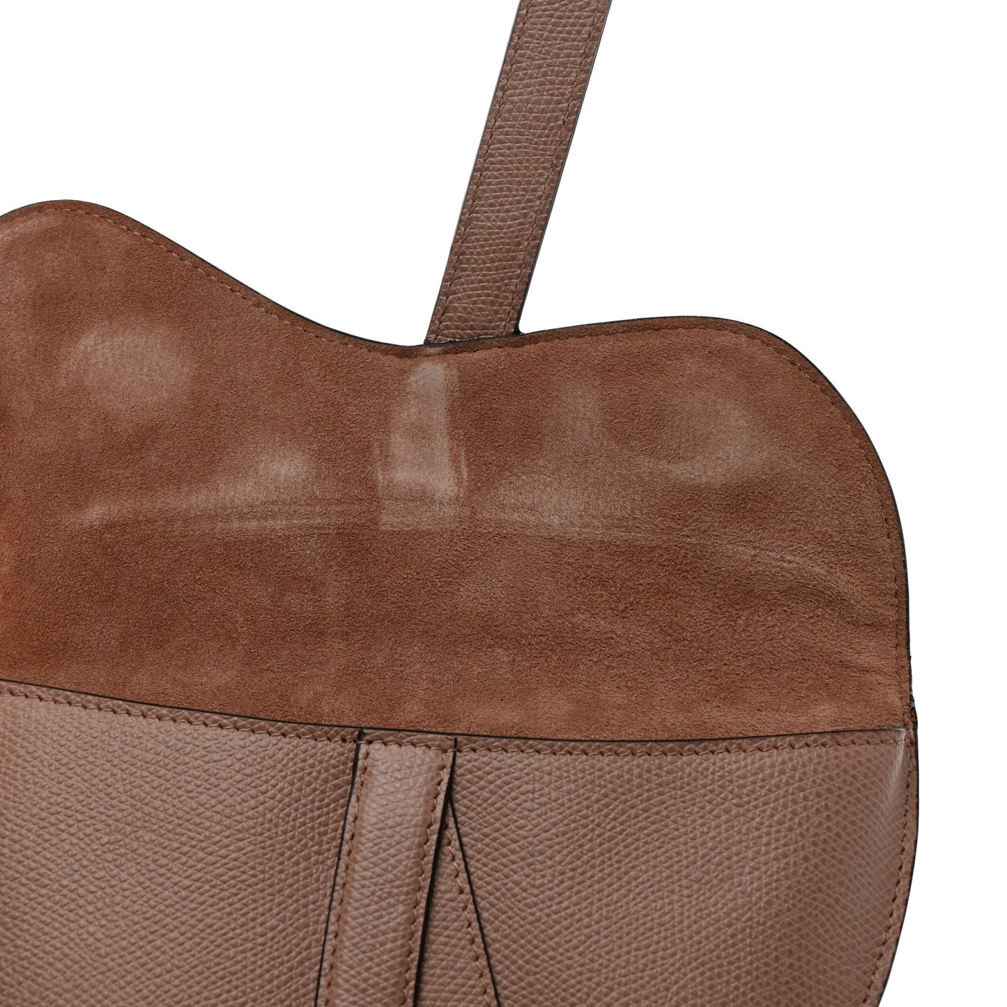 Calfskin Saddle Belt Bag Blush Pink