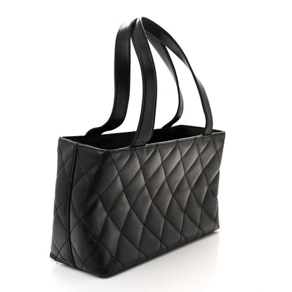 Chanel Lambskin Quilted Shoulder Bag Black 3 of 11