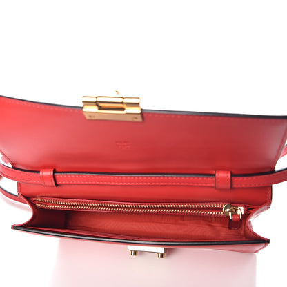 MCM Calfskin Large Karoline Crossbody Wallet Red 5 of 8