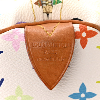Louis Vuitton LOUIS VUITTON Monogram Multicolor Speedy 30 White 5 of 14