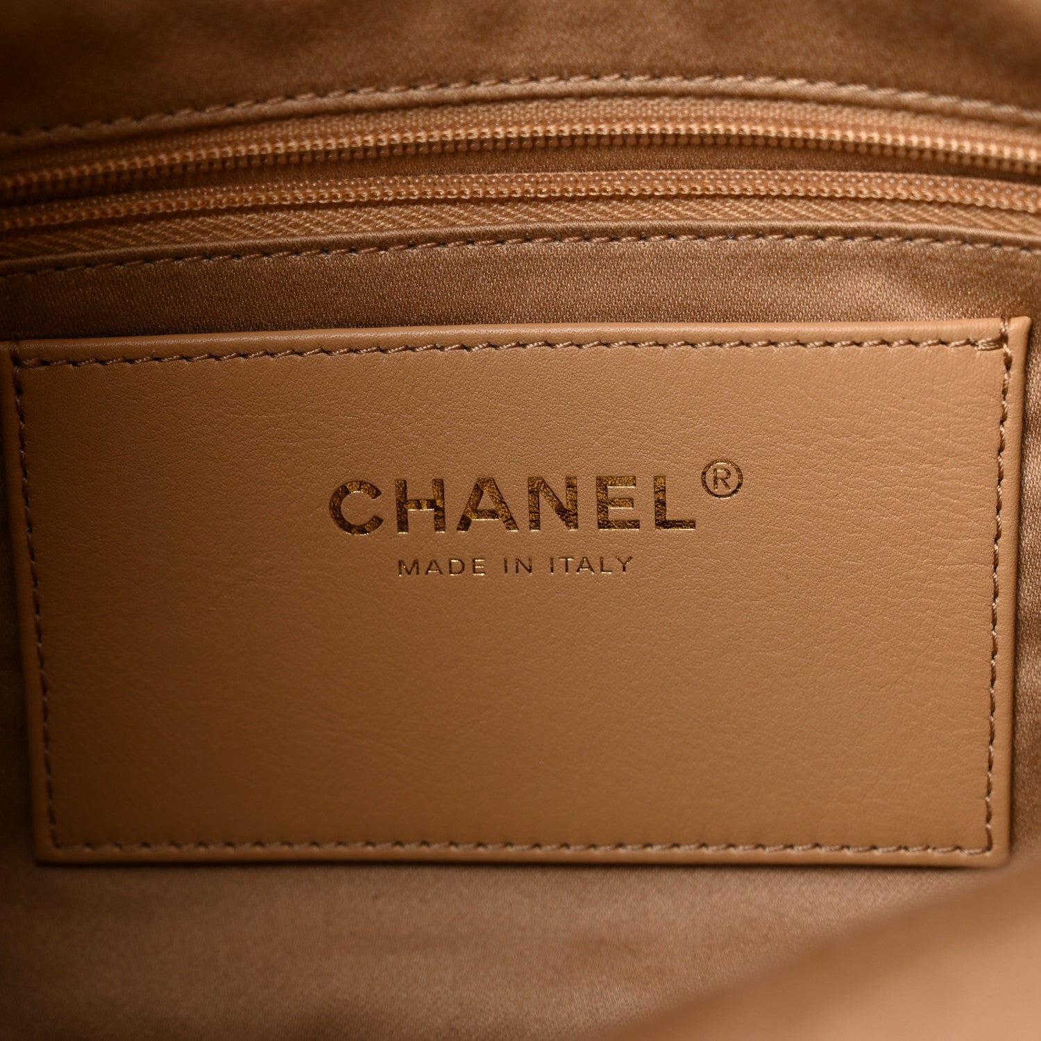 Chanel Calfskin Quilted Small Maxi Hobo Beige 6 of 10