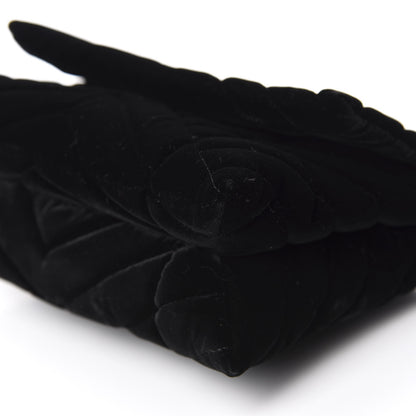 Lanvin Velvet Mini Sugar Flap Shoulder Bag Black 7 of 9