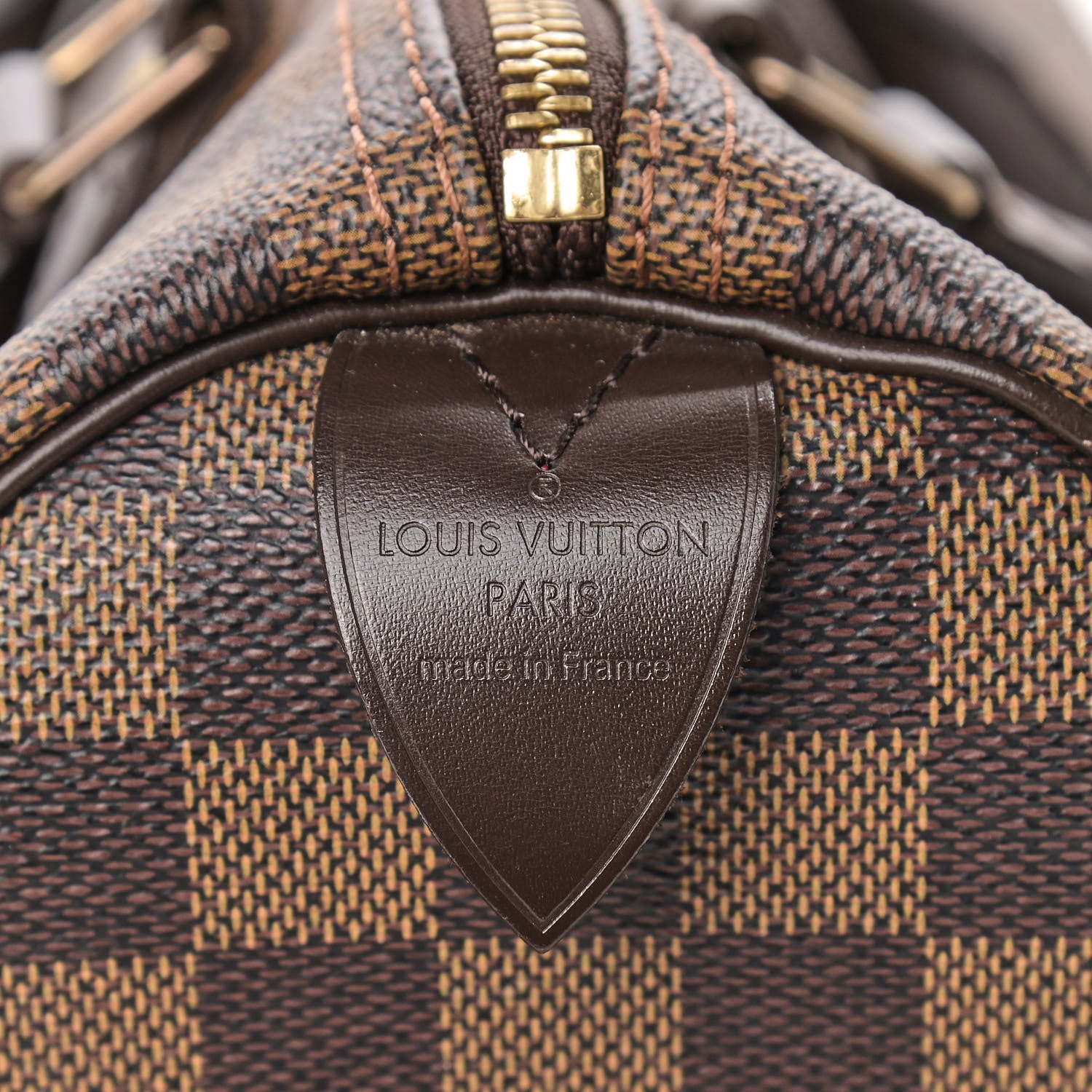 Louis Vuitton Damier Ebene Speedy 30 6 of 13