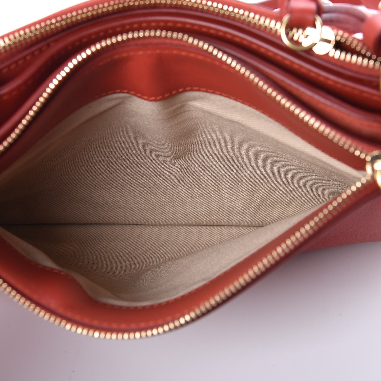 Calfskin Suede Mini Roy Bag Earthy Red