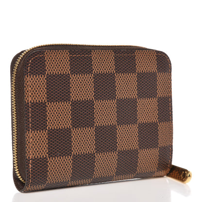 Louis Vuitton Damier Ebene Zippy Coin Purse 3 of 7