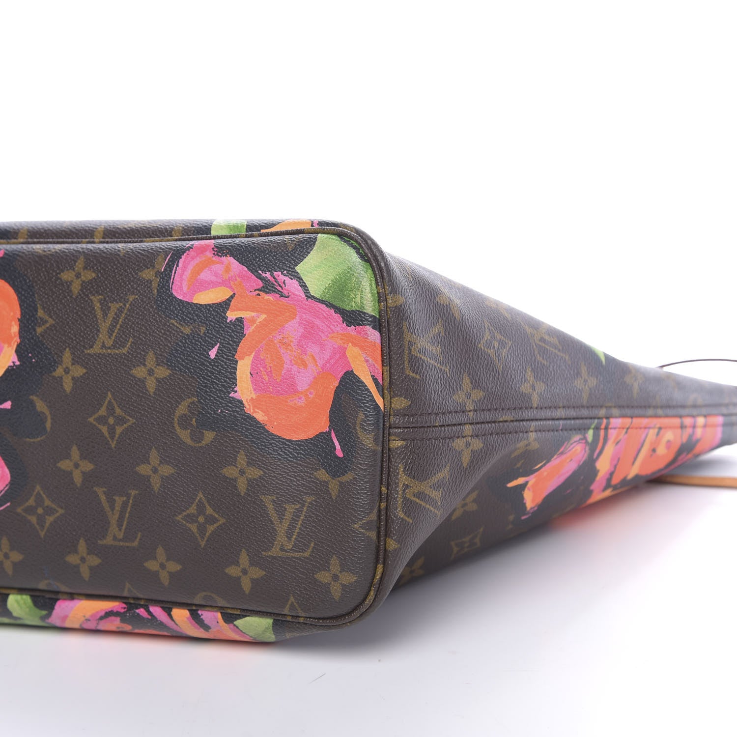 Louis Vuitton Monogram Roses Neverfull MM 14 of 14
