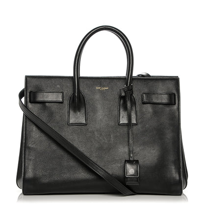 Saint Laurent Calfskin Small Sac De Jour Black 1 of 8