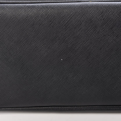 Prada Saffiano Small Galleria Double Zip Tote Black 19 of 20