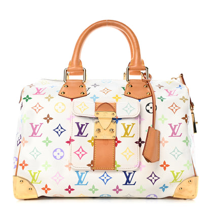 Louis Vuitton Monogram Multicolor Speedy 30 White 1 of 4